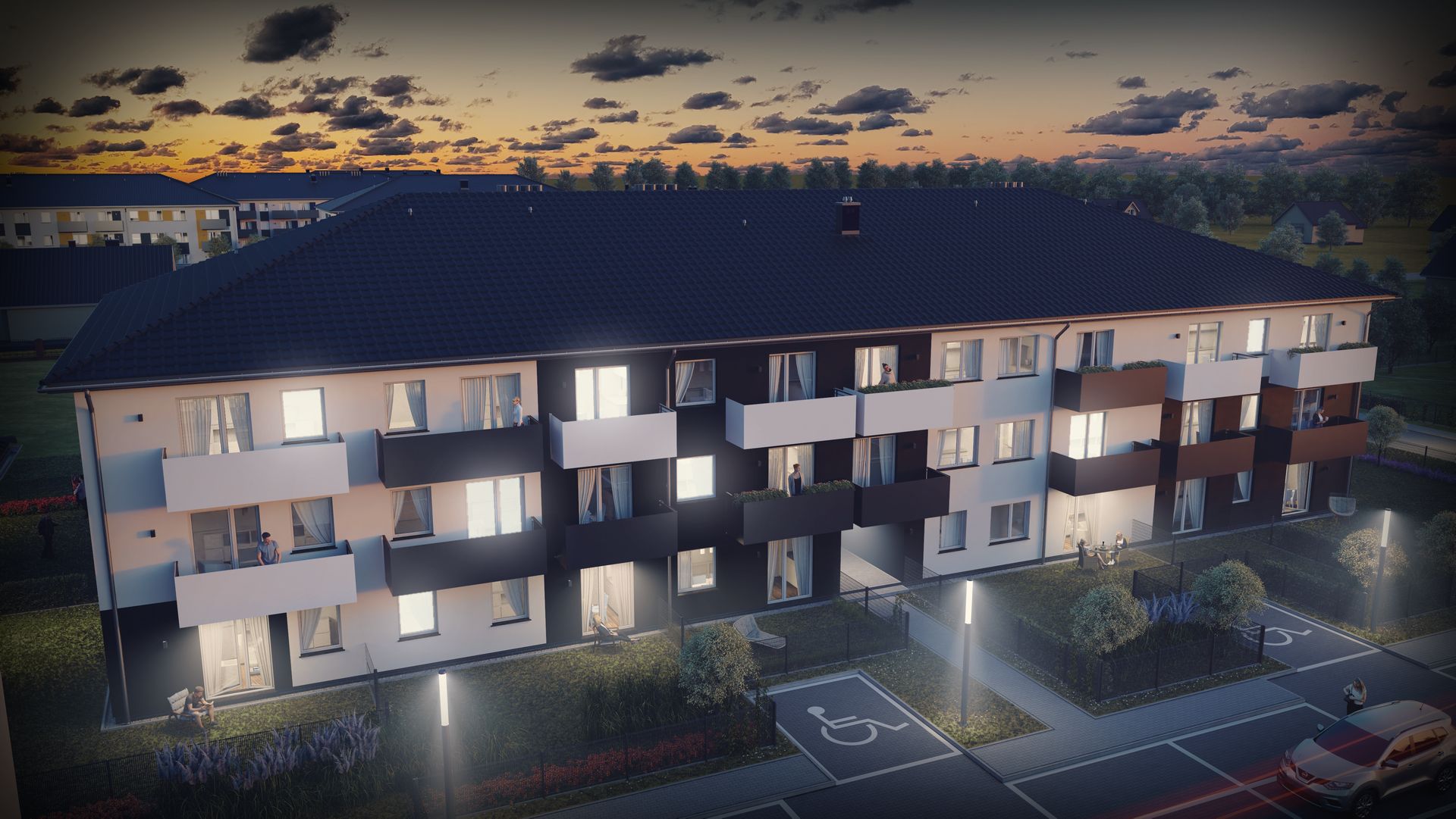 Mieszkania Lawendowa Kiełczów - 3